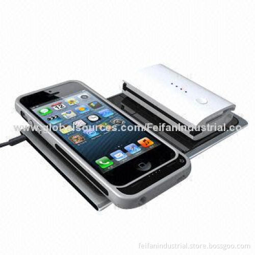 Multi-functional super wireless charger to protective power case & power bank for iPhone 5 or phone